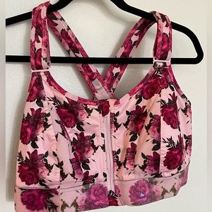 SHEFIT - 3luxe - Pink Floral Sports Bra